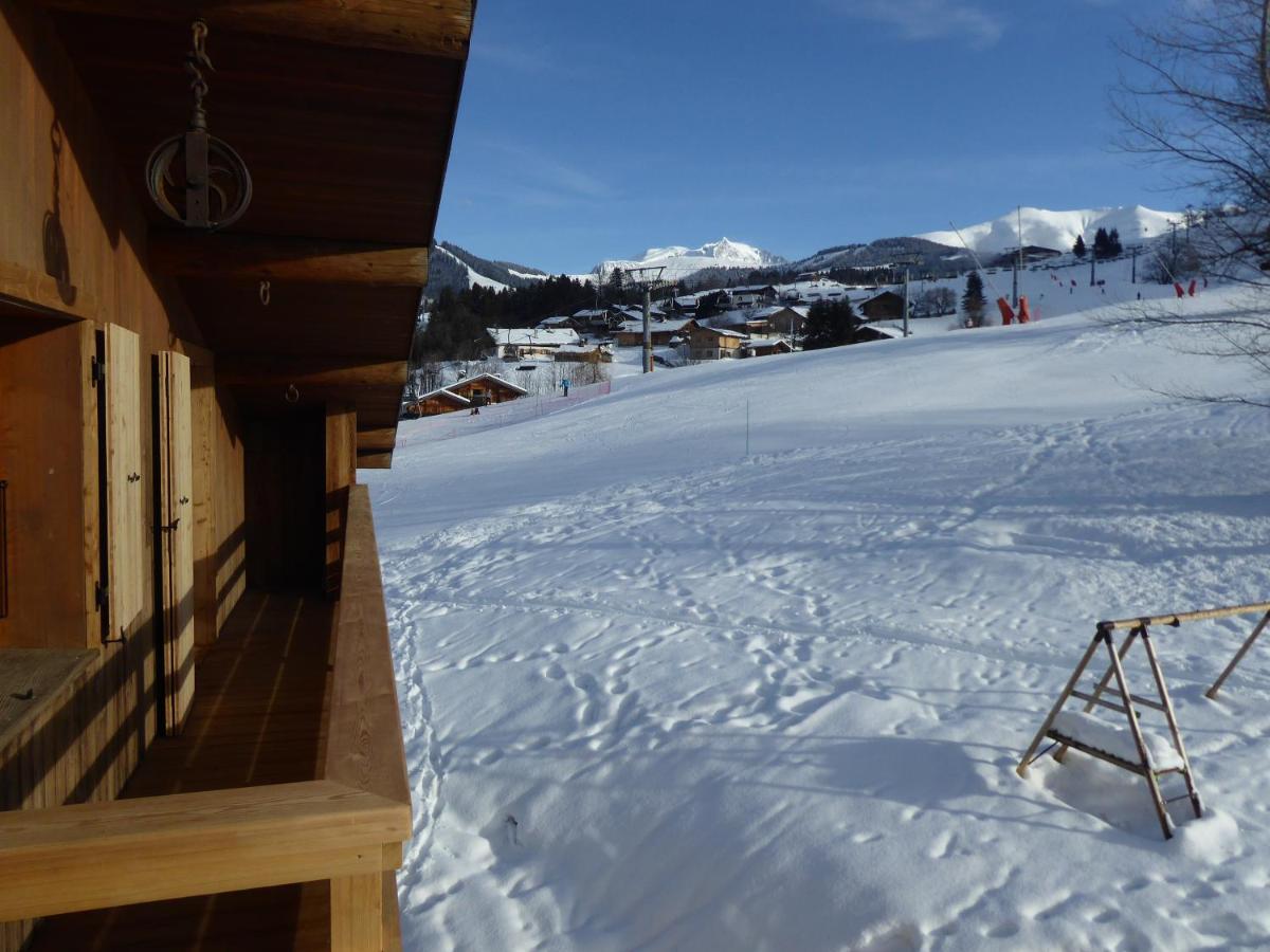 Chalet Monte-Pente Межев Экстерьер фото